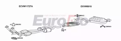 Глушитель EuroFlo 0 4941 VWGOL32 1004